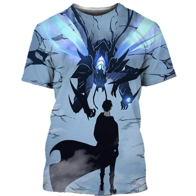 Solo Leveling Shadow Army Sung Jin Woo T Shirt S Official Solo Leveling Merch