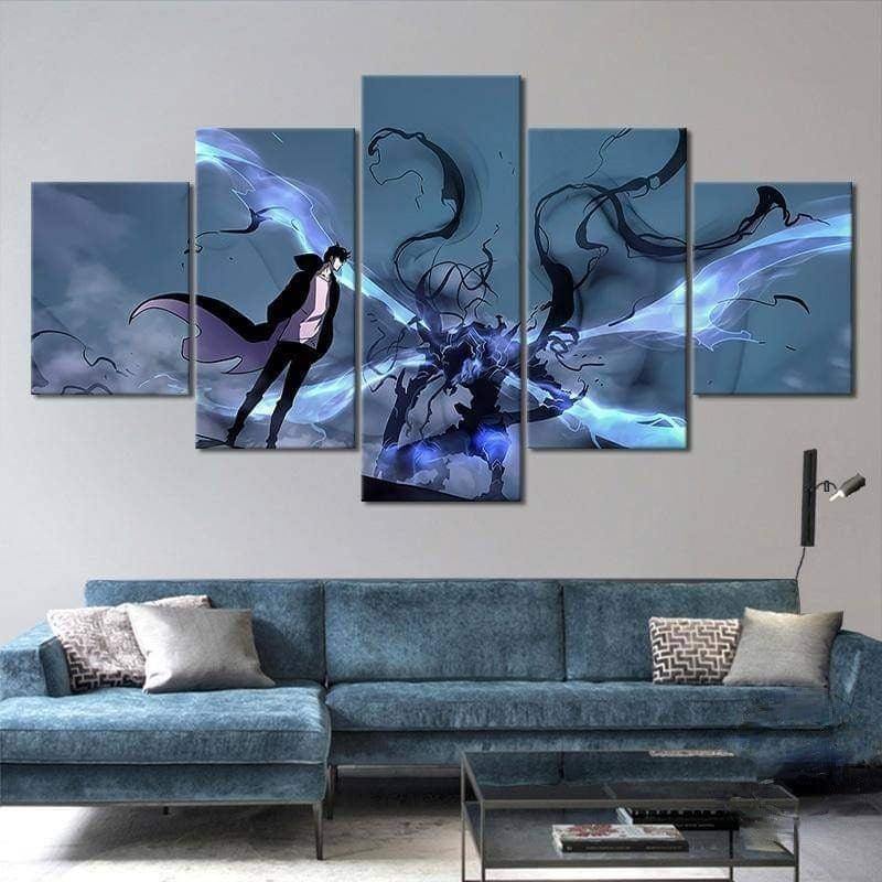 Solo Leveling Jin-woo x Beru Wall Art S Official Solo Leveling Merch