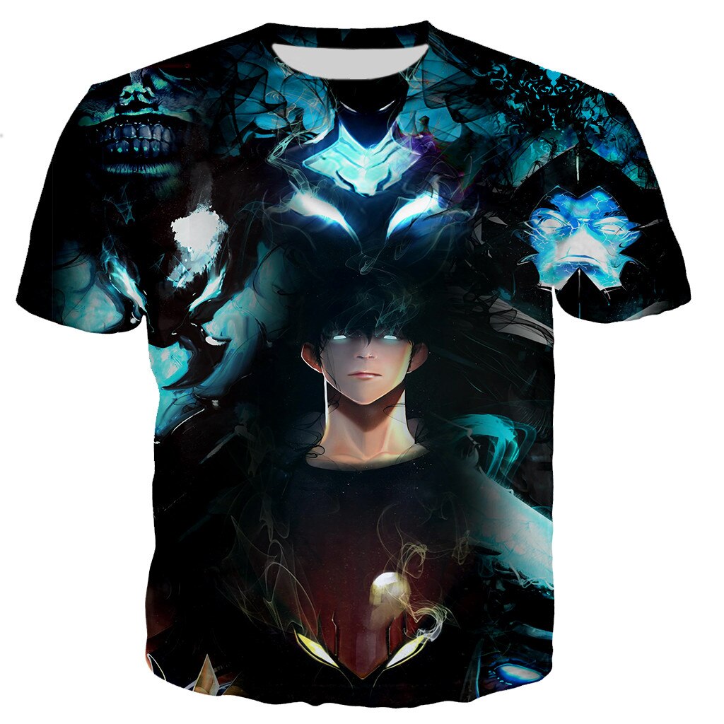 Solo Leveling Hunter Sung Jin-Woo T-Shirt XS Official Solo Leveling Merch