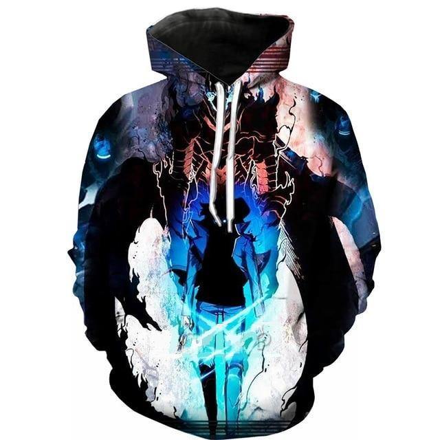 Solo Leveling Jin Woo x Igris Hoodie S Official Solo Leveling Merch