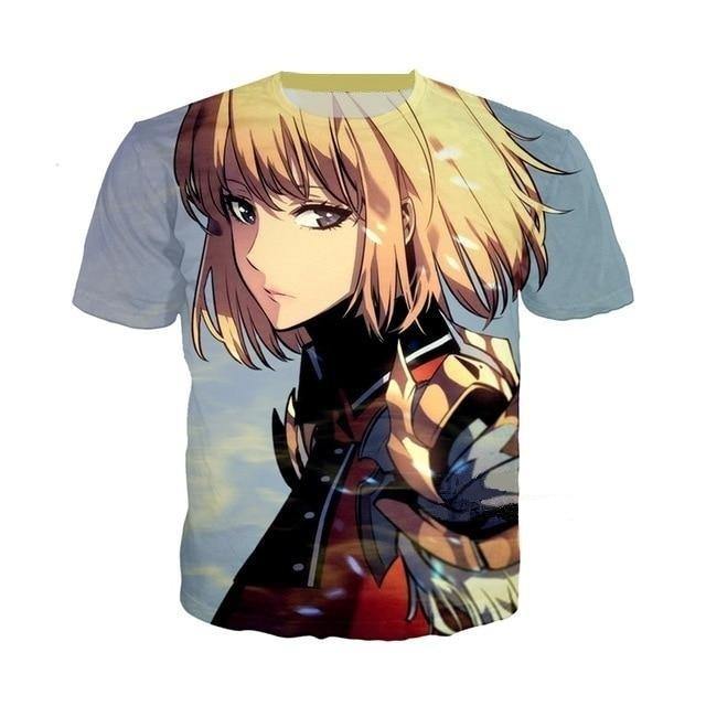 Solo Leveling Cha Hae-In T Shirt XS Official Solo Leveling Merch
