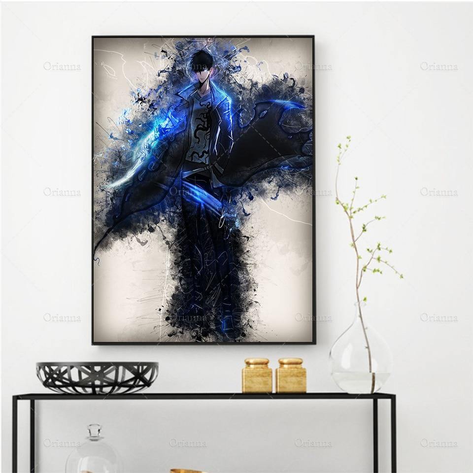 Solo Leveling Poster 10x15cm No Framed / 1 / China Official Solo Leveling Merch