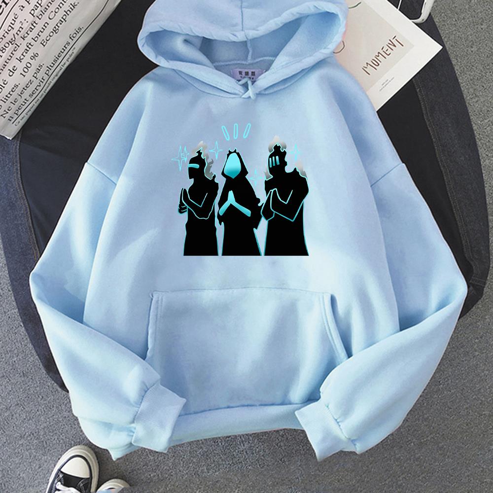 Solo Leveling Hoodies Funny New Fashion Long Sleeves Oversized Crewneck Sweatshirts Streetwear