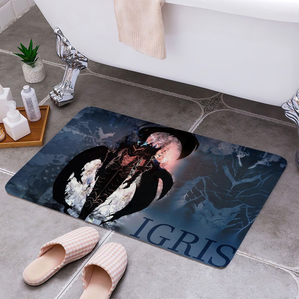 Solo Leveling Rugs Igris 3D Print Doormats Rectangle Non-Slip DoorMat