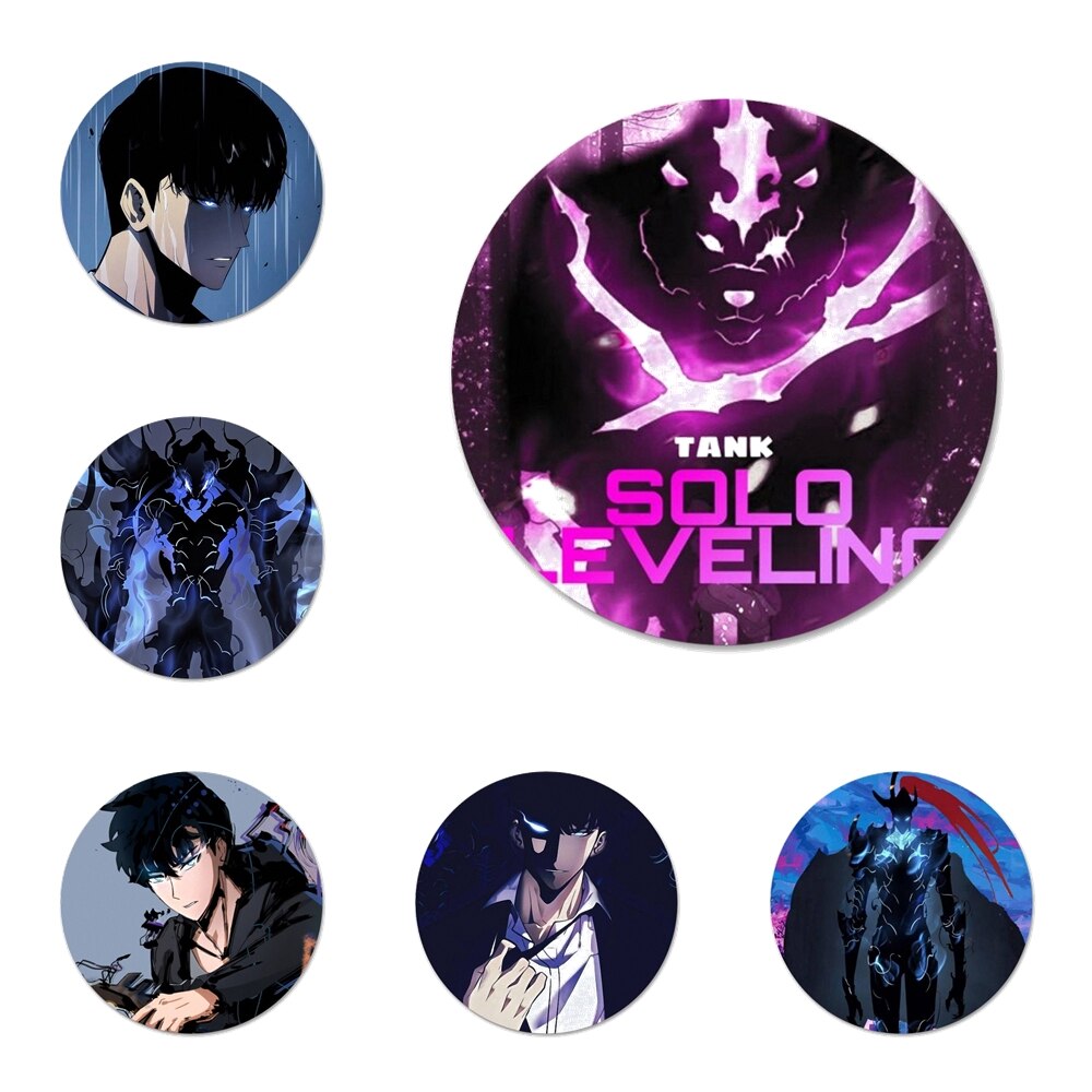 Solo Leveling Pins Badge Brooch Pin Accessories For Clothes Backpack