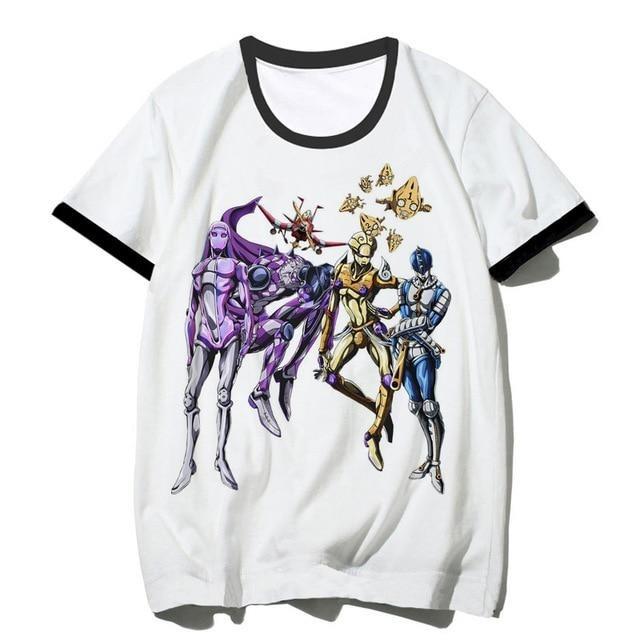 JJBA Merchandise - Golden Wind Character Team Bucciarati T-shirt