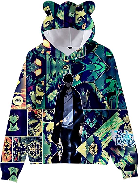Solo Leveling Hoodies - Trendy Solo Leveling Printed 3D Hoodie