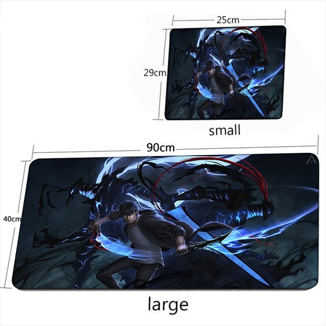Solo Leveling Mouse Pads – Sung Jinwoo Gaming 3D Mouse Pad