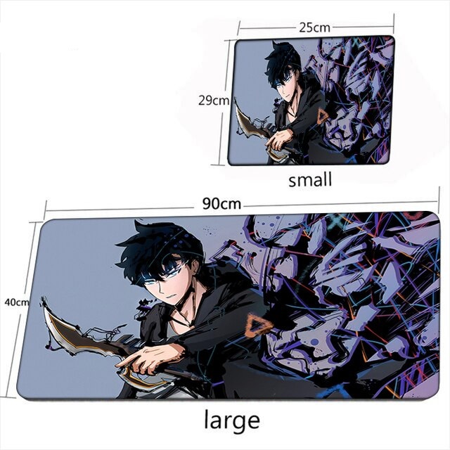 Solo Leveling Mouse Pads - Sung Jinwoo Gaming Mouse Pad