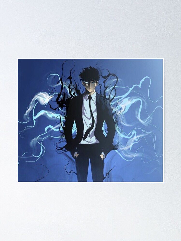 Solo Leveling Posters - Sung Jin-Woo Anime Solo Leveling Printed Poster