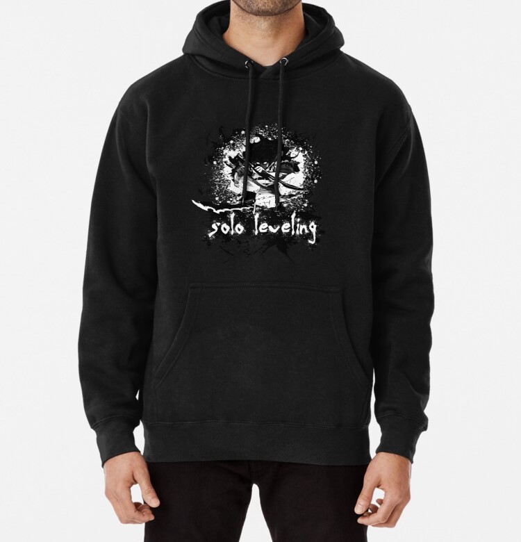 Solo Leveling Hoodies - Solo Leveling Classic Pull Over Hoodie