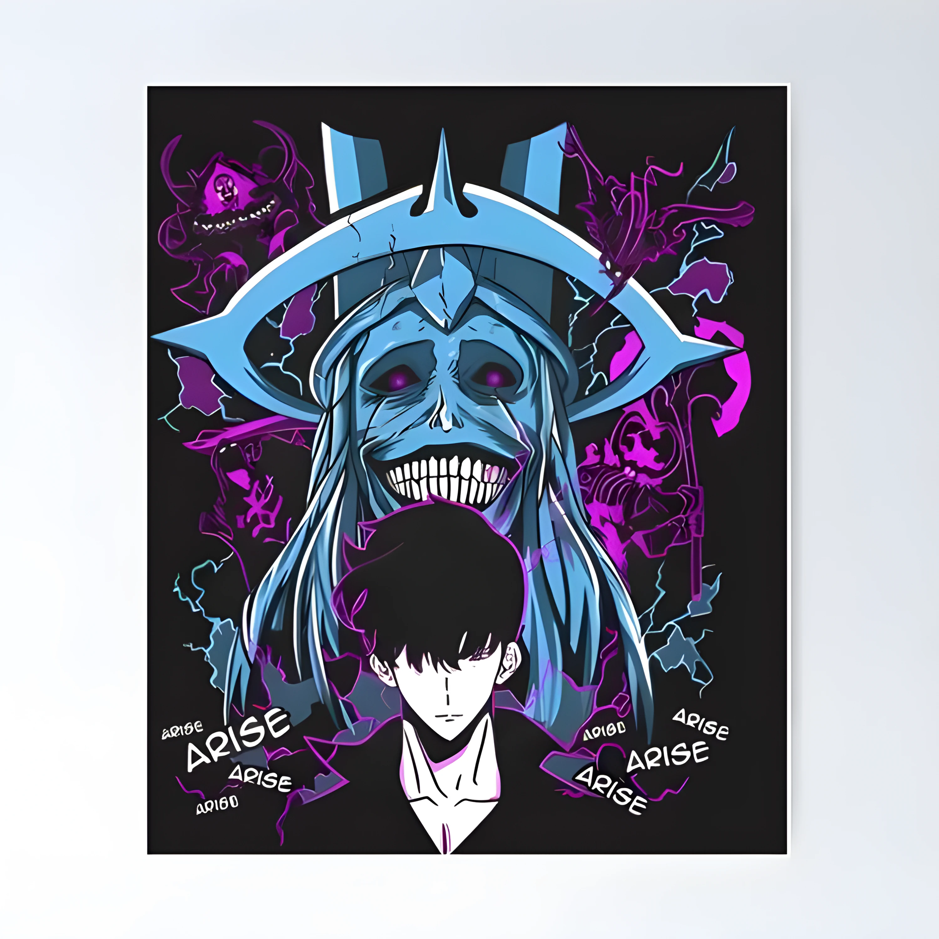 Solo Leveling Posters - Statue of Smile Solo Leveling Poster