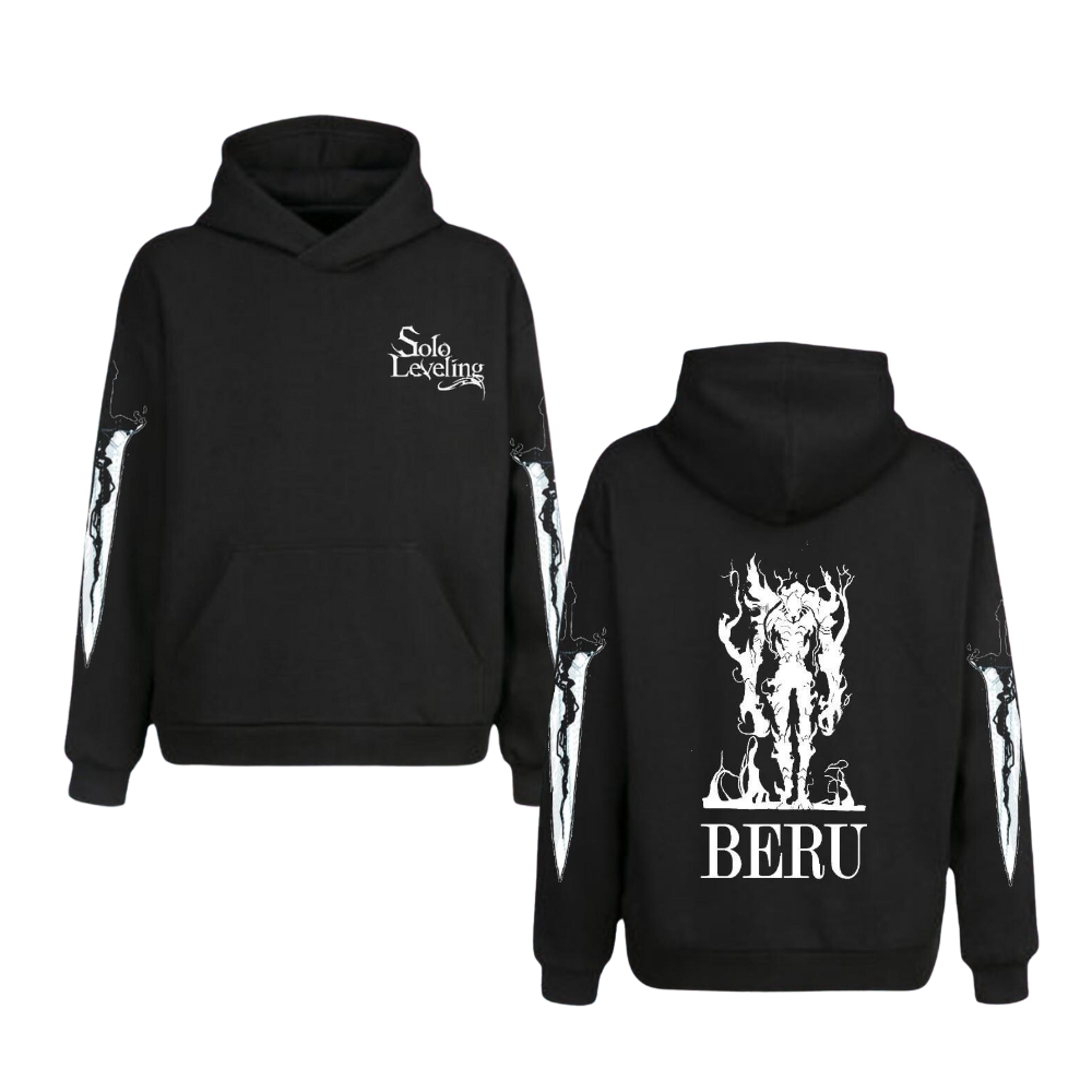 Solo Leveling Hoodies – Beru The Shadow of The Ant King Pullover Hoodie