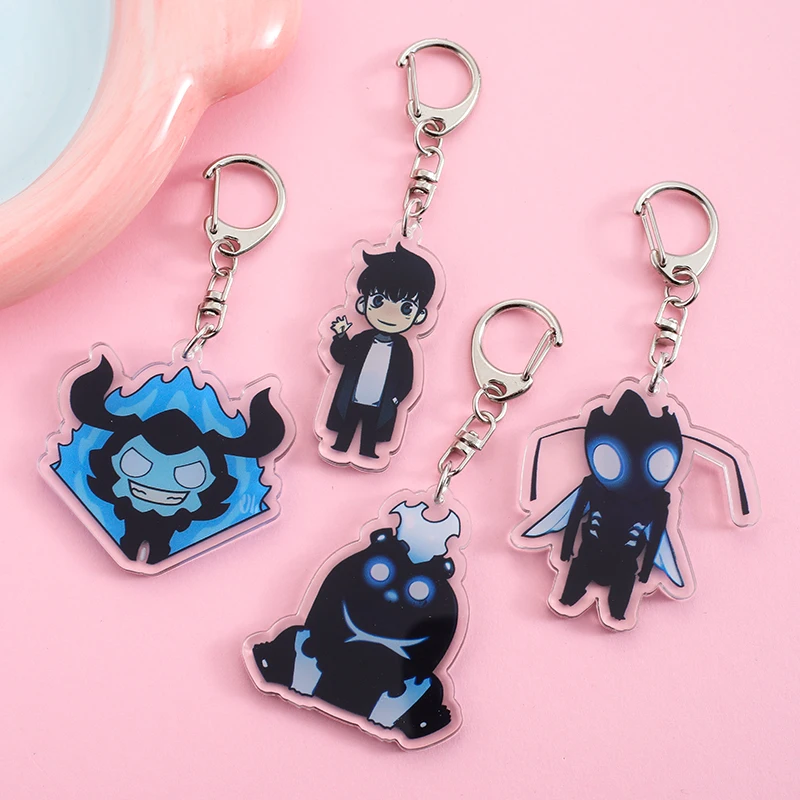 Solo Leveling Keychains - Solo Leveling Acrylic Keychain Cartoon Character