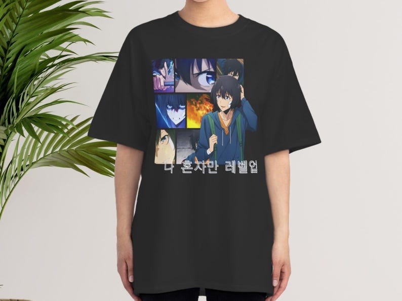 Solo Leveling T-Shirt - Solo Leveling Solo Leveling Only 1 Level Up Classic T-shirt