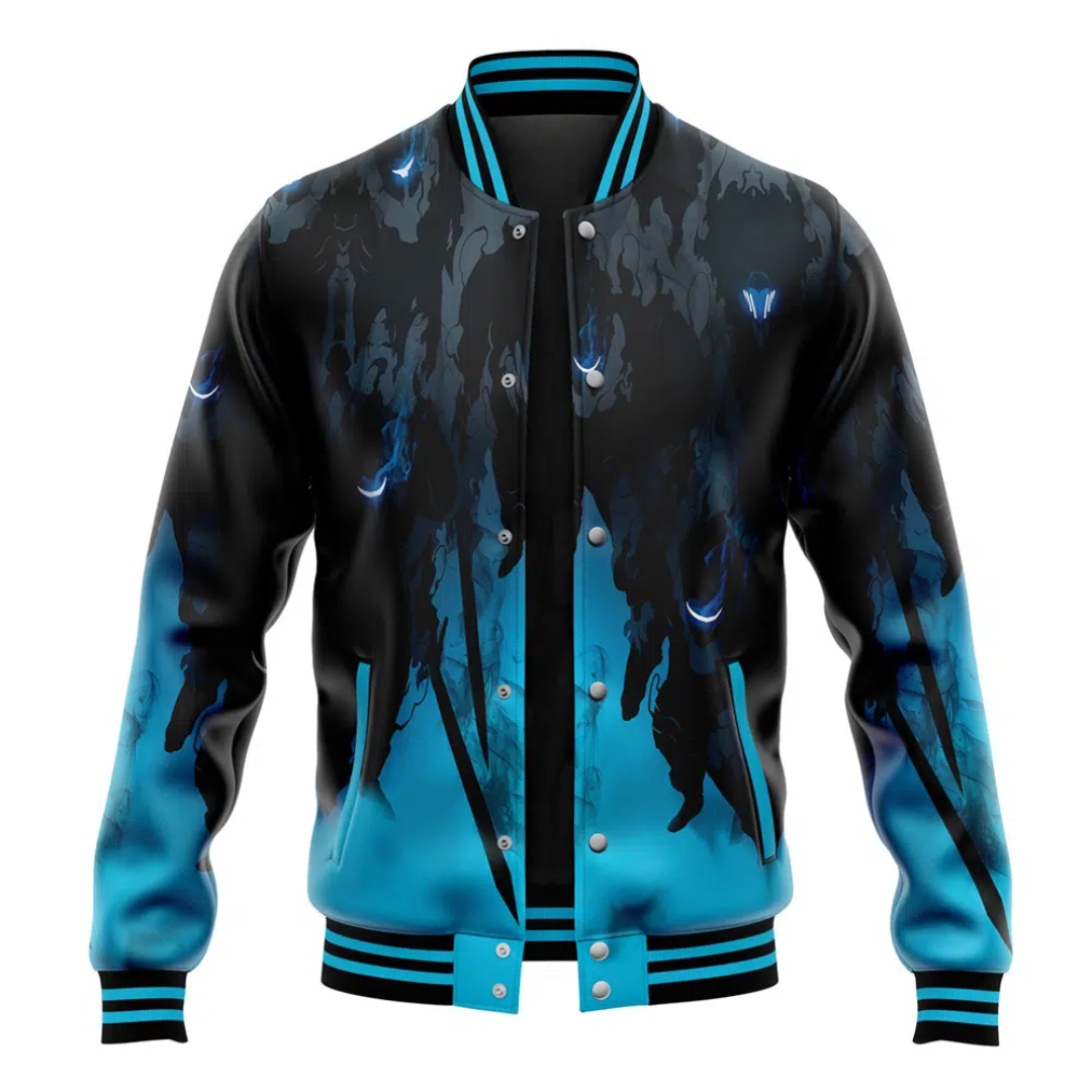 Solo Leveling Jacket - 3D Shadow Monarch Edition