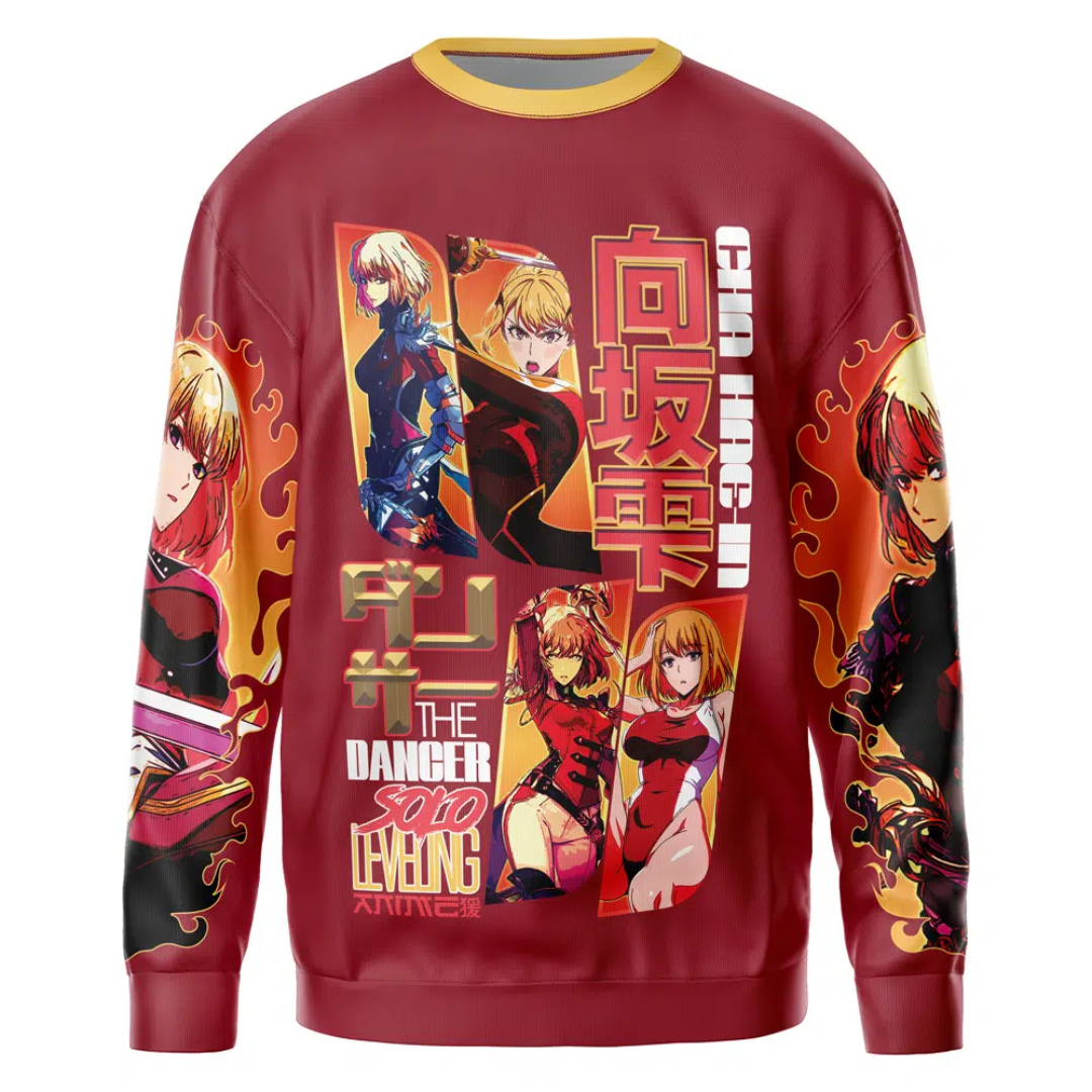 Solo Leveling Sweatshirts - 3D Printed Cha Hae In Edition